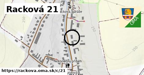 Racková <span class="supisne">21</span>