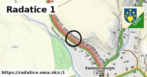 Radatice <span class="supisne">1</span>