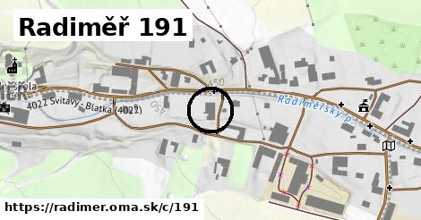 Radiměř <span class="supisne">191</span>