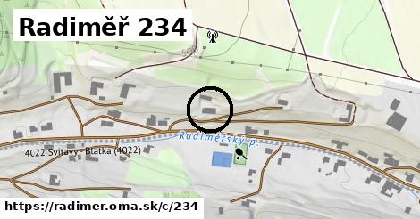Radiměř <span class="supisne">234</span>