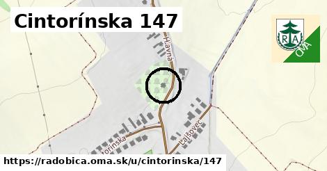 Cintorínska 147, Radobica