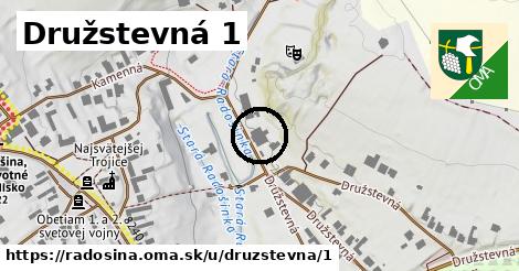 Družstevná 1, Radošina