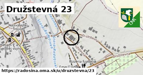 Družstevná 23, Radošina