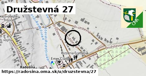 Družstevná 27, Radošina