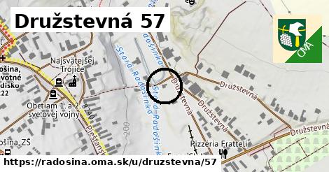 Družstevná 57, Radošina