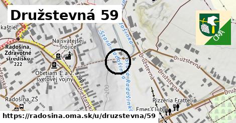 Družstevná 59, Radošina