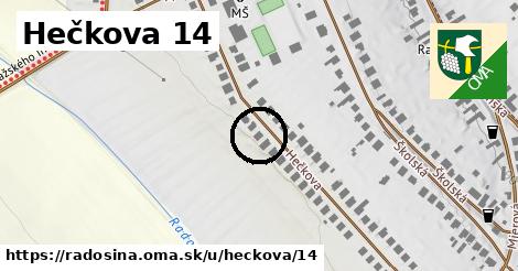 Hečkova 14, Radošina