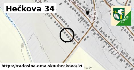 Hečkova 34, Radošina