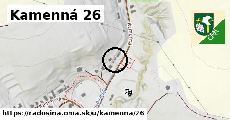 Kamenná 26, Radošina