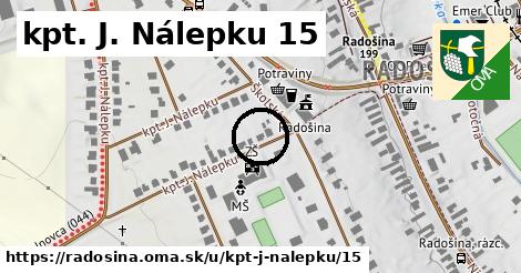 kpt. J. Nálepku 15, Radošina