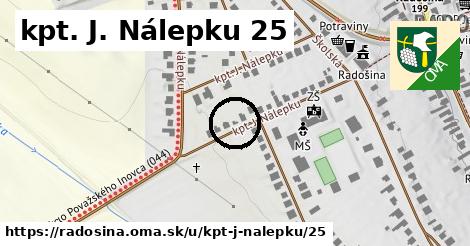 kpt. J. Nálepku 25, Radošina