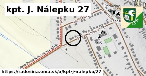 kpt. J. Nálepku 27, Radošina