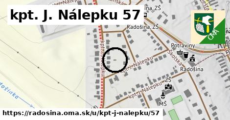 kpt. J. Nálepku 57, Radošina