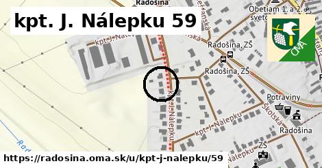 kpt. J. Nálepku 59, Radošina