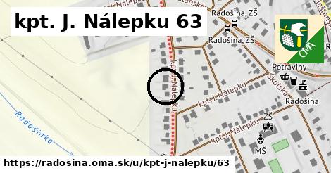 kpt. J. Nálepku 63, Radošina