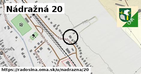 Nádražná 20, Radošina