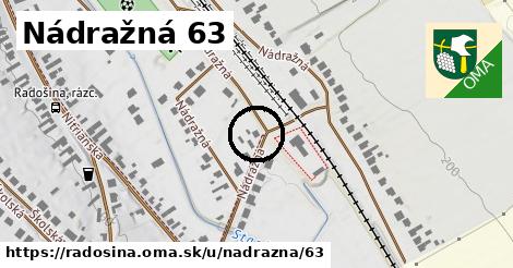 Nádražná 63, Radošina