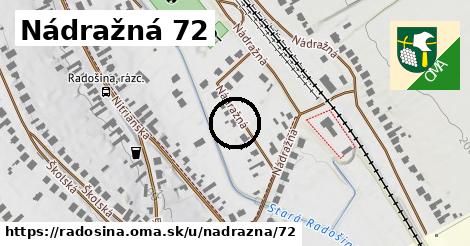 Nádražná 72, Radošina