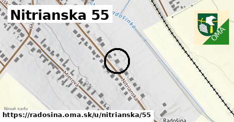 Nitrianska 55, Radošina