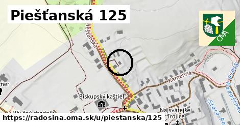 Piešťanská 125, Radošina