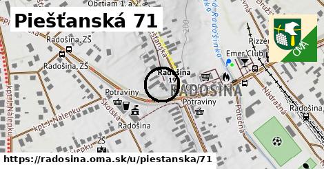 Piešťanská 71, Radošina