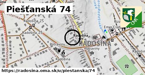 Piešťanská 74, Radošina