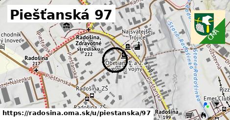 Piešťanská 97, Radošina