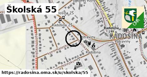 Školská 55, Radošina