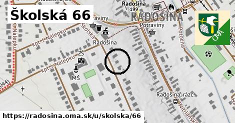 Školská 66, Radošina