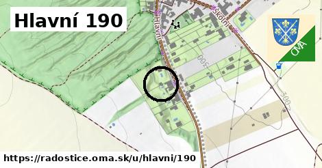 Hlavní 190, Radostice