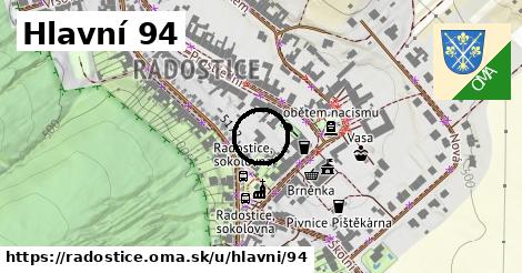 Hlavní 94, Radostice