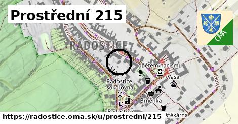 Prostřední 215, Radostice