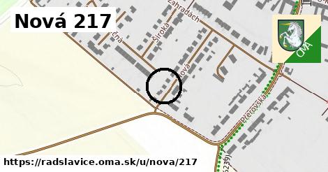 Nová 217, Radslavice