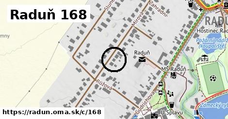 Raduň <span class="supisne">168</span>