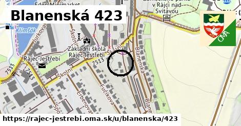 Blanenská 423, Rájec-Jestřebí