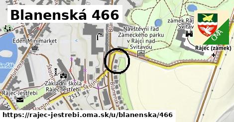 Blanenská 466, Rájec-Jestřebí