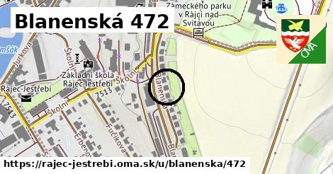 Blanenská 472, Rájec-Jestřebí