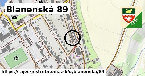 Blanenská 89, Rájec-Jestřebí