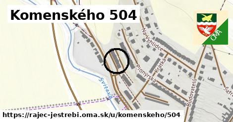 Komenského 504, Rájec-Jestřebí