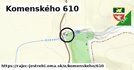 Komenského 610, Rájec-Jestřebí