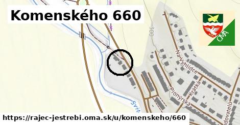 Komenského 660, Rájec-Jestřebí