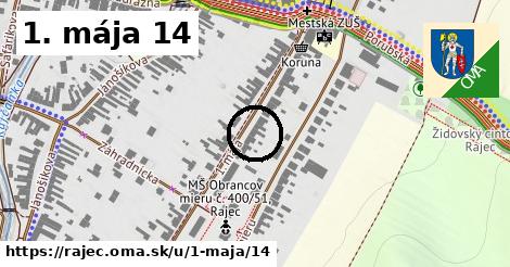 1. mája 14, Rajec