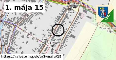 1. mája 15, Rajec