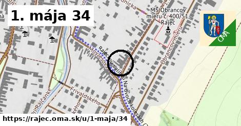 1. mája 34, Rajec