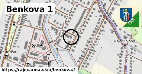 Benkova 1, Rajec