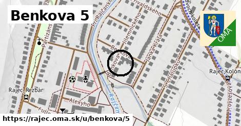 Benkova 5, Rajec