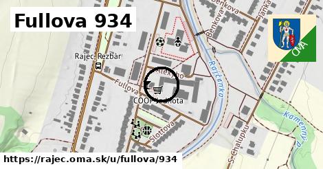 Fullova 934, Rajec