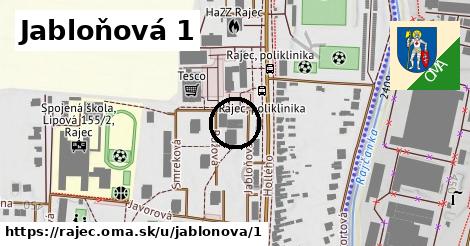 Jabloňová 1, Rajec