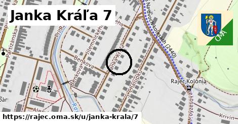 Janka Kráľa 7, Rajec