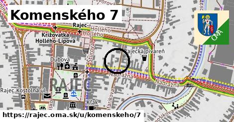 Komenského 7, Rajec